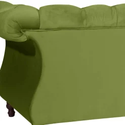 Clearance Dreisitzer Sofa Samtvelours Jesses Wohnzimmercouch|3 Sitzer Sofa