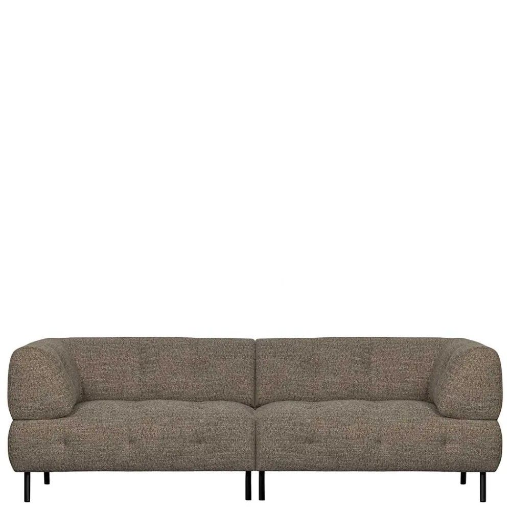 Dunkelbraun meliertes Sofa Chimi*Pharao24 Hot
