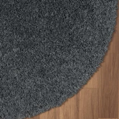 Dunkelgrauer Shaggy Teppich Pablos*Pharao24 Online