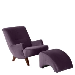 Dunkellila Fernsehsessel Devan*Pharao24 Sale