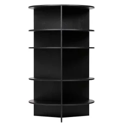 Outlet Echtholz Regal Vaella Wohnzimmerregale|Standregale