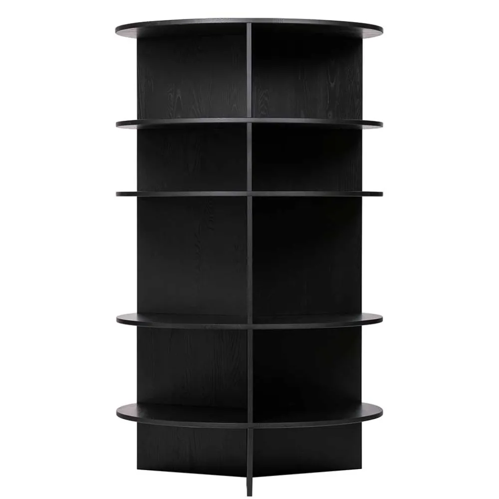 Outlet Echtholz Regal Vaella Wohnzimmerregale|Standregale