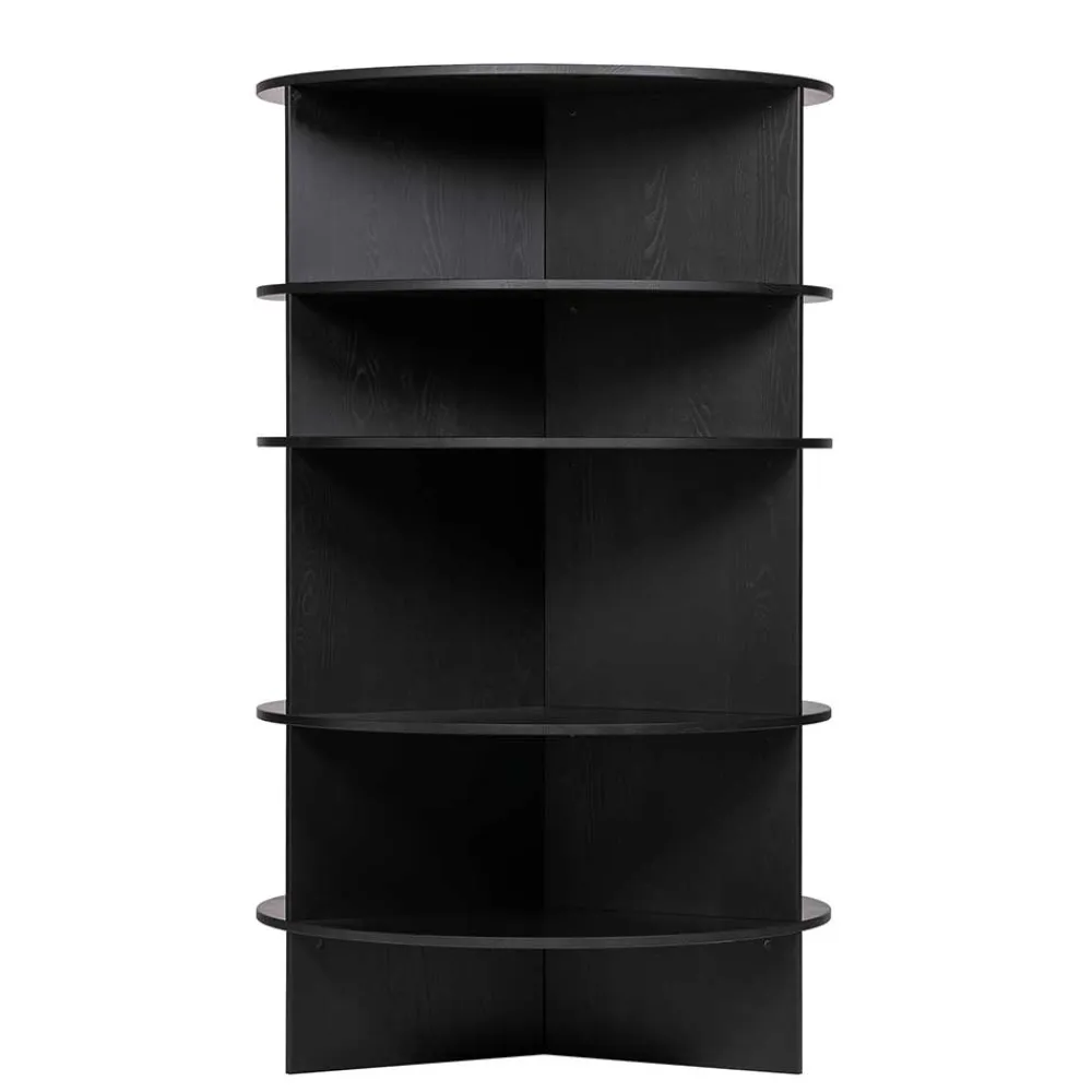 Outlet Echtholz Regal Vaella Wohnzimmerregale|Standregale