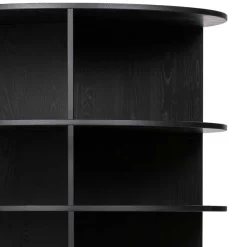 Outlet Echtholz Regal Vaella Wohnzimmerregale|Standregale