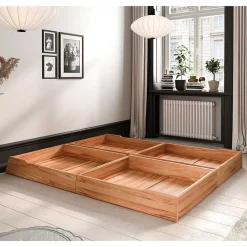 New Echtholzbett Korres Funktionsbetten|Schubkastenbetten