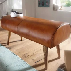 Clearance Echtleder Sitzbank Edgas Küchenbank|Polsterbänke