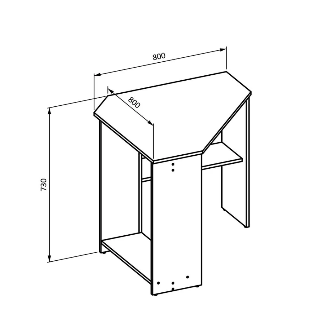 Outlet Eck Computertisch Easy Schreibtische