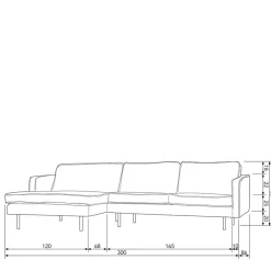 New Eckcouch Lombardy Polstermöbel|Wohnzimmercouch