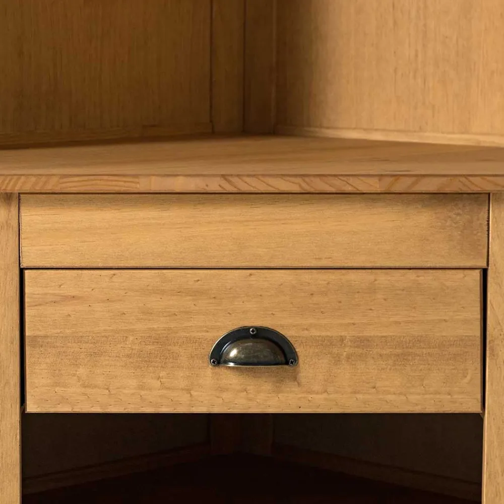 Sale Eckgarderobe Grovesc Massivholz Garderoben|Garderobensets