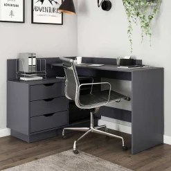 Outlet Eckschreibtisch Lirou Computertische|Jugendschreibtische