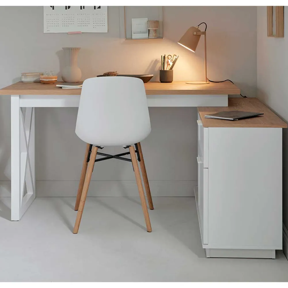 Eckschreibtisch Stephanie*Pharao24 Clearance