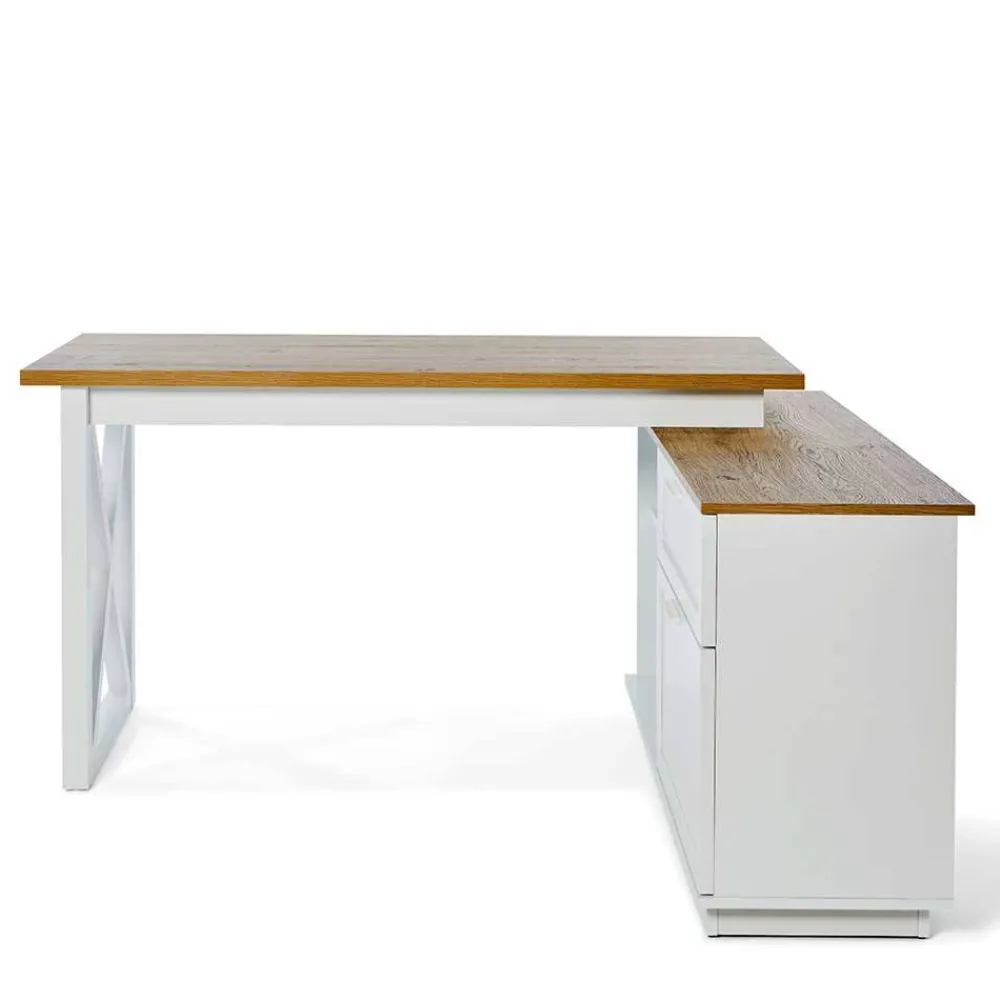 Eckschreibtisch Stephanie*Pharao24 Clearance