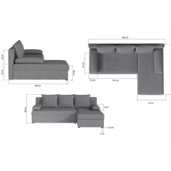 Ecksofa Andalo Wohnlandschaften|Ecksofas