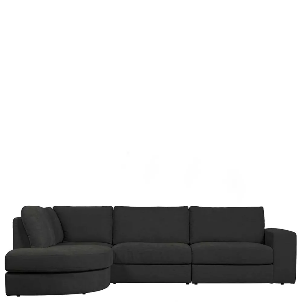 Ecksofa Anthrazit Trois*Pharao24 Best