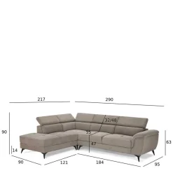 Ecksofa Colorio*Pharao24 Clearance