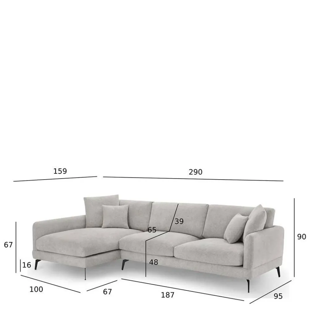Best Ecksofa Ofelia Wohnlandschaften|Ecksofas