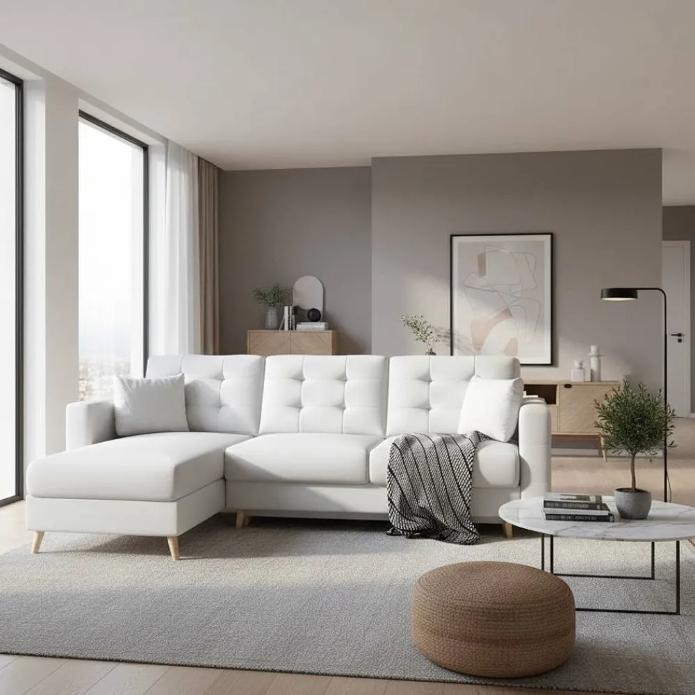 Outlet Ecksofa Rachel Wohnlandschaften|Ecksofas