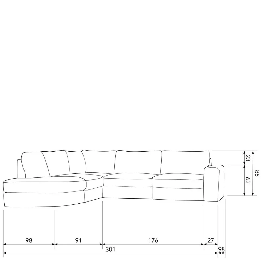 Online Ecksofa Rosa Fraduno Polstermöbel|Wohnzimmercouch