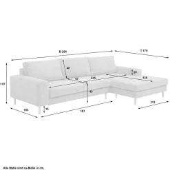 Ecksofa Vletko*Pharao24 Outlet