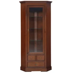 Eckvitrine Sesimbra Stauraumvitrinen