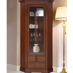 Eckvitrine Sesimbra Stauraumvitrinen