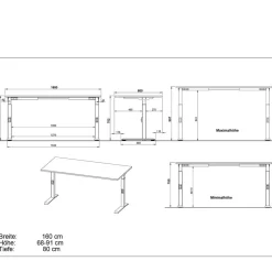 Hot EDV Tisch Ereventas Schreibtische