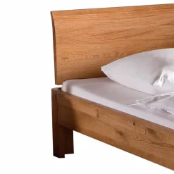 Outlet Eiche Massivholz Bett Amina Doppelbetten|Massivholzbetten