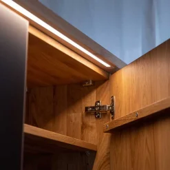 Eiche Massivholzkleiderschrank Bibliana*Pharao24 Outlet