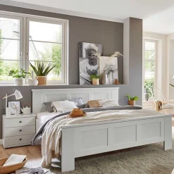 140er Bett Weiß Tudana*Pharao24 Discount