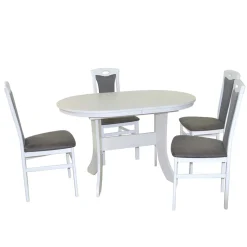 Essgruppe weiß ausziehbar Asinaras*Pharao24 Sale