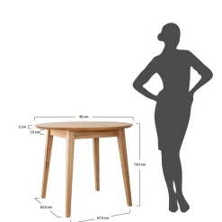 Esstisch Beato Massivholzmöbel|Küchentisch