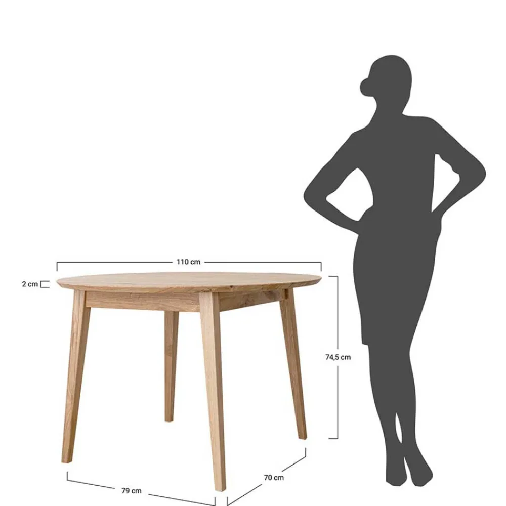 Esstisch Beato Massivholzmöbel|Küchentisch