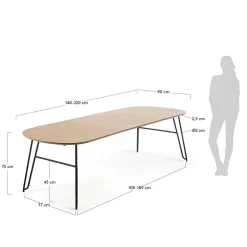 Esstisch Pierce Ausziehtische