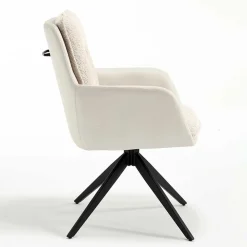 Hot Esstisch Stühle Cremefarben Nua Polstermöbel|Hochlehner