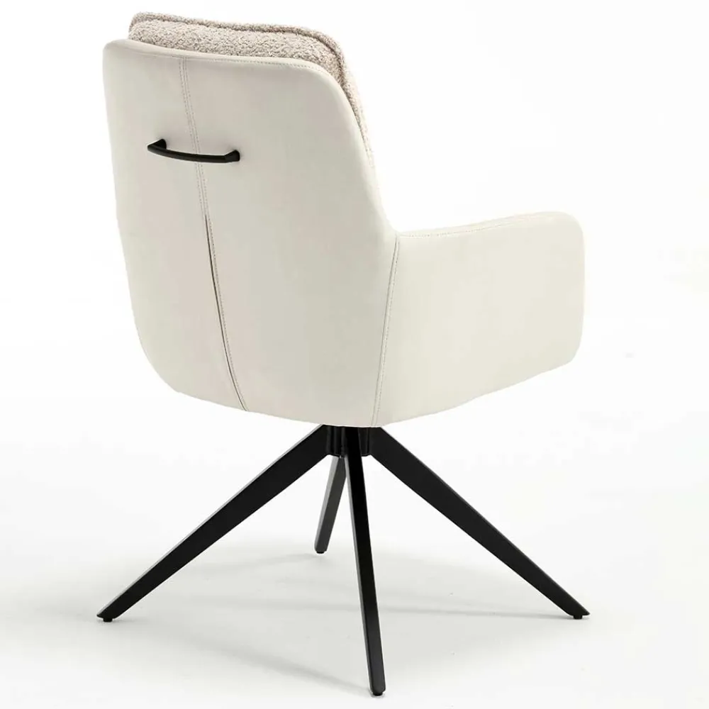 Hot Esstisch Stühle Cremefarben Nua Polstermöbel|Hochlehner