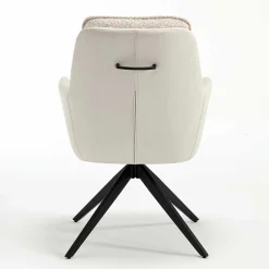 Hot Esstisch Stühle Cremefarben Nua Polstermöbel|Hochlehner