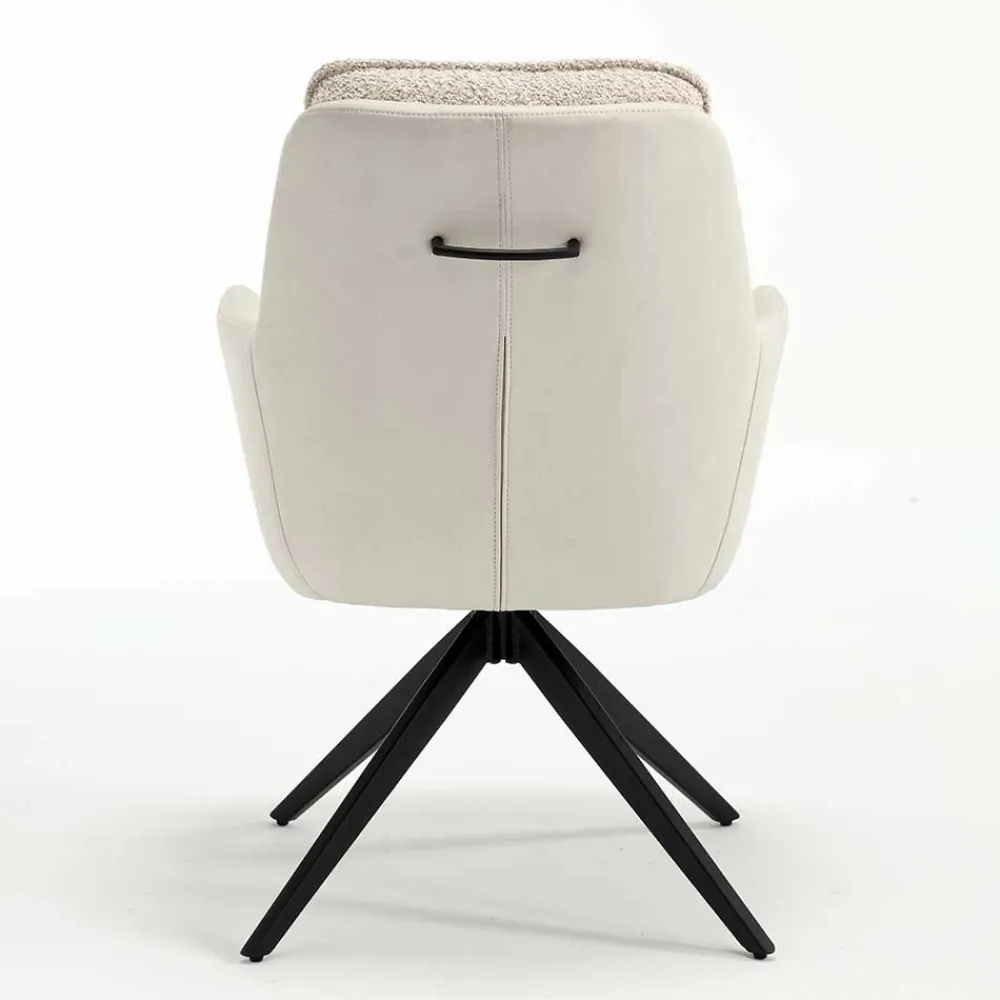 Hot Esstisch Stühle Cremefarben Nua Polstermöbel|Hochlehner