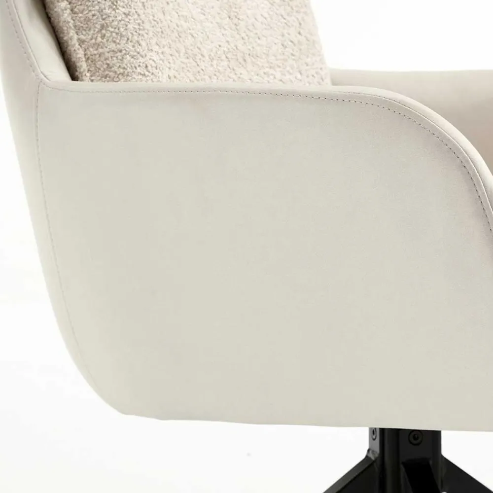 Hot Esstisch Stühle Cremefarben Nua Polstermöbel|Hochlehner