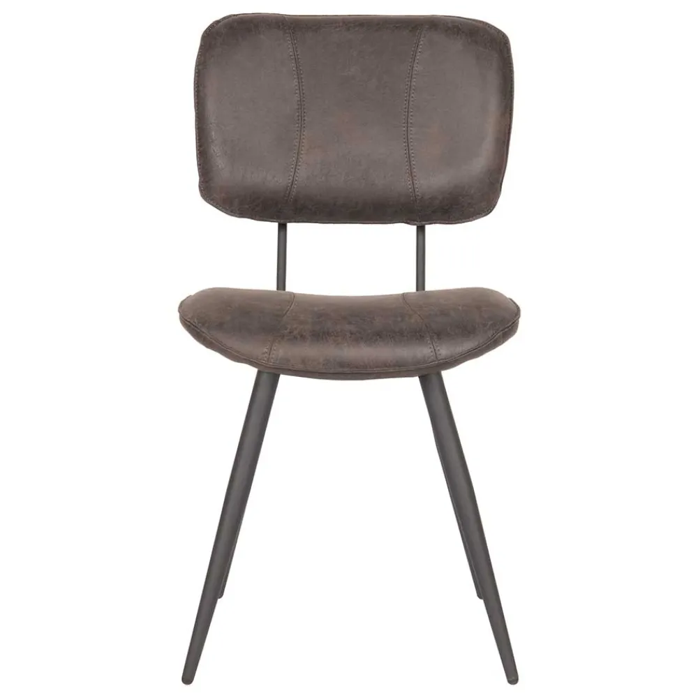 Outlet Esstischstuhl Set Sybilla V Lederstühle