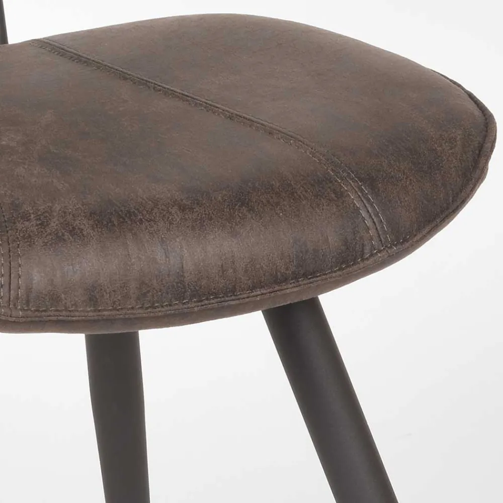 Outlet Esstischstuhl Set Sybilla V Lederstühle