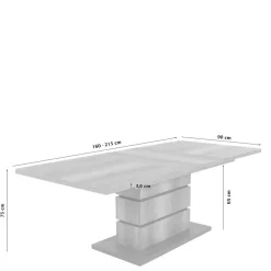 Sale Esszimmer Ausziehtisch Emanzo Ausziehtische