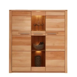 Outlet Esszimmer Highboard Dressed Massivholzmöbel|Wohnzimmerkommoden
