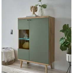 Esszimmer Highboard Lora Stauraumvitrinen|Highboards