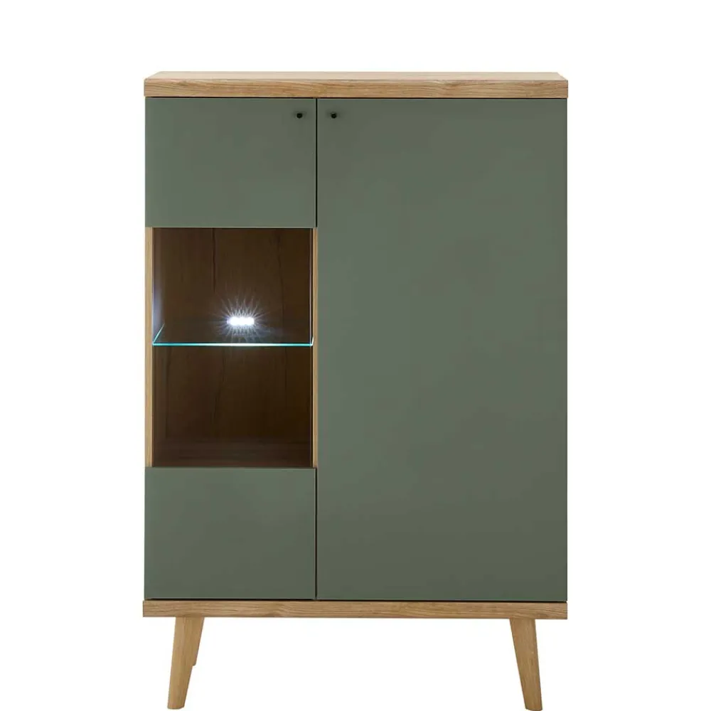 Esszimmer Highboard Lora Stauraumvitrinen|Highboards