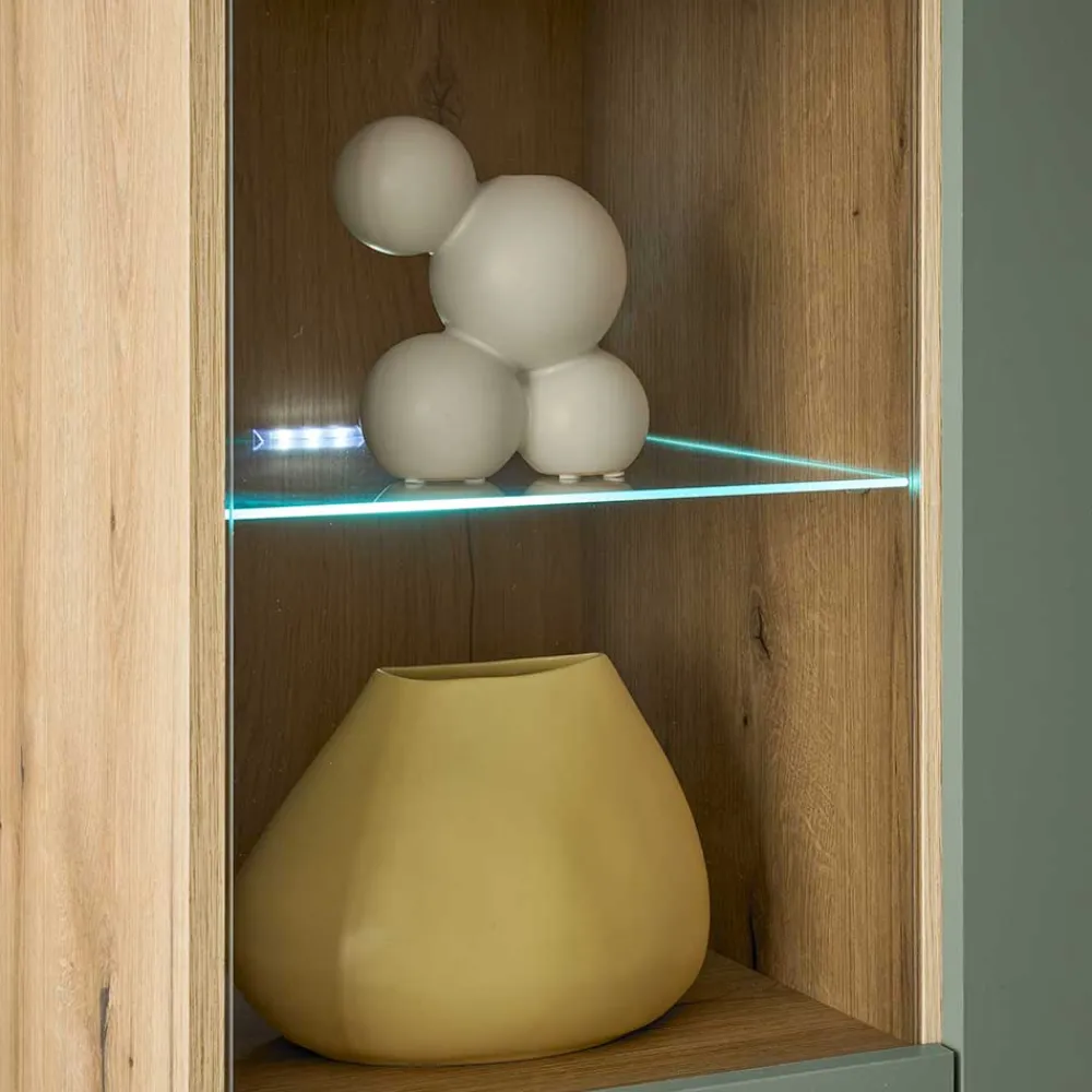 Esszimmer Highboard Lora Stauraumvitrinen|Highboards