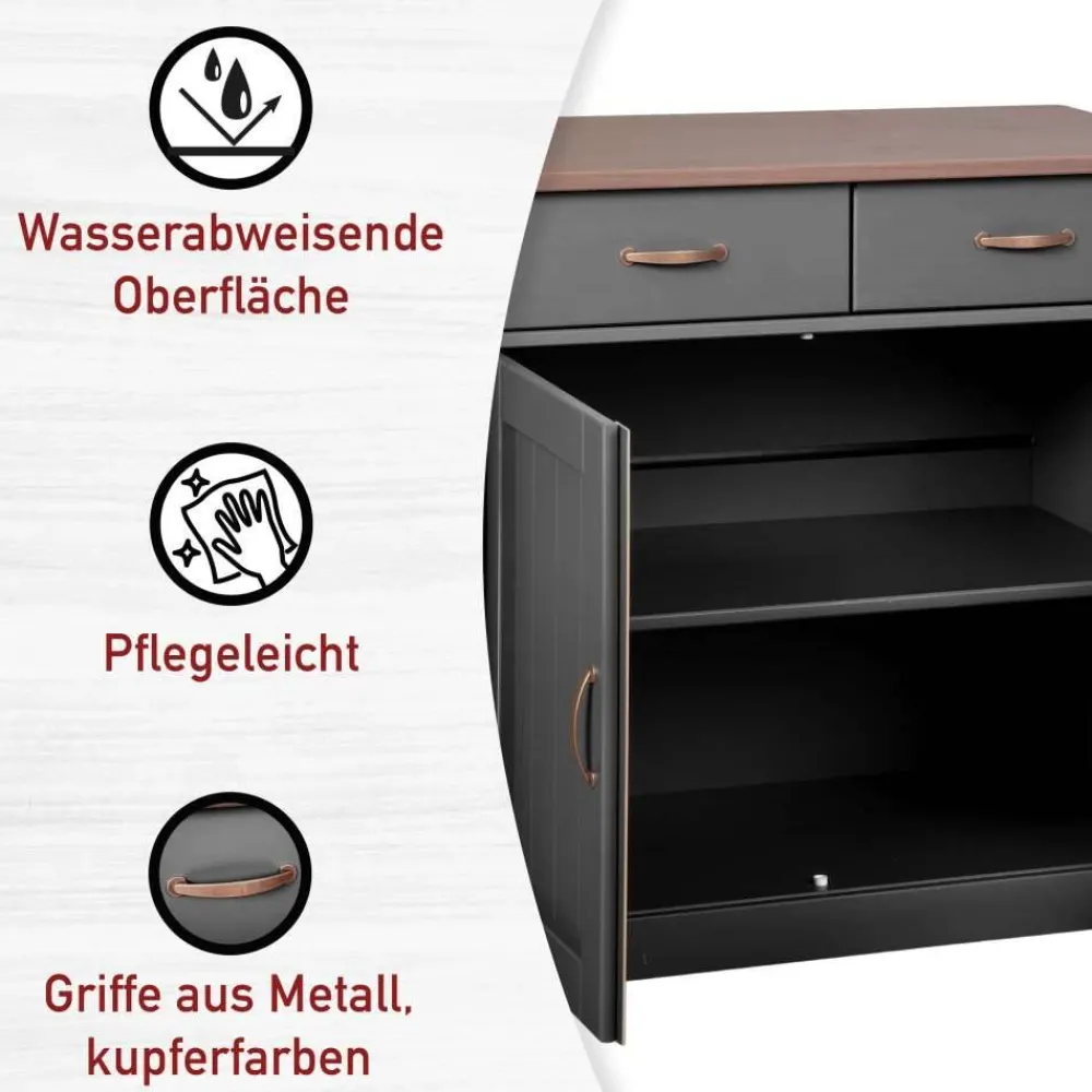 Outlet Esszimmer Kommode Tibiun Flurkommoden