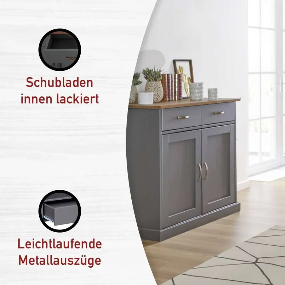 Outlet Esszimmer Kommode Tibiun Flurkommoden