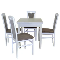 Clearance Esszimmer Komplett Set Leica Tisch Mit Stühlen|Esszimmer Sets