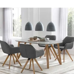 Outlet Esszimmer Sitzgruppe Anuca Tisch Mit Stühlen|Tischgruppen