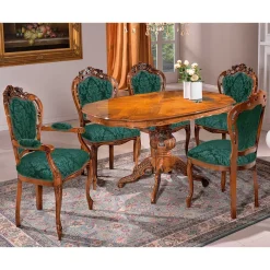 Online Esszimmer Sitzgruppe Daltiana Tisch Mit Stühlen|Esszimmer Sets